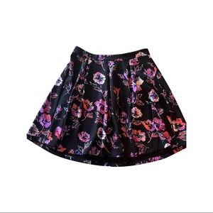 Forever 21 Plus Floral Skirt 1X